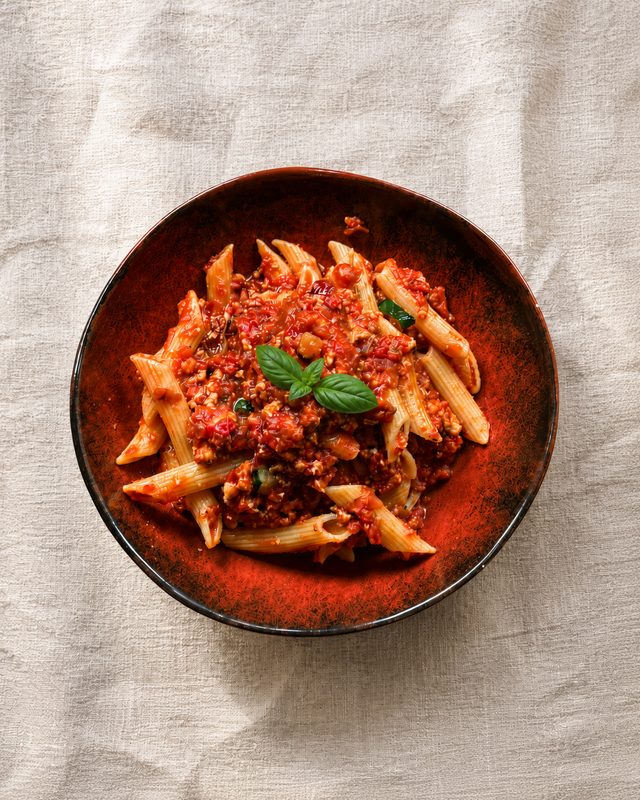 Wegańskie ragù z tofu